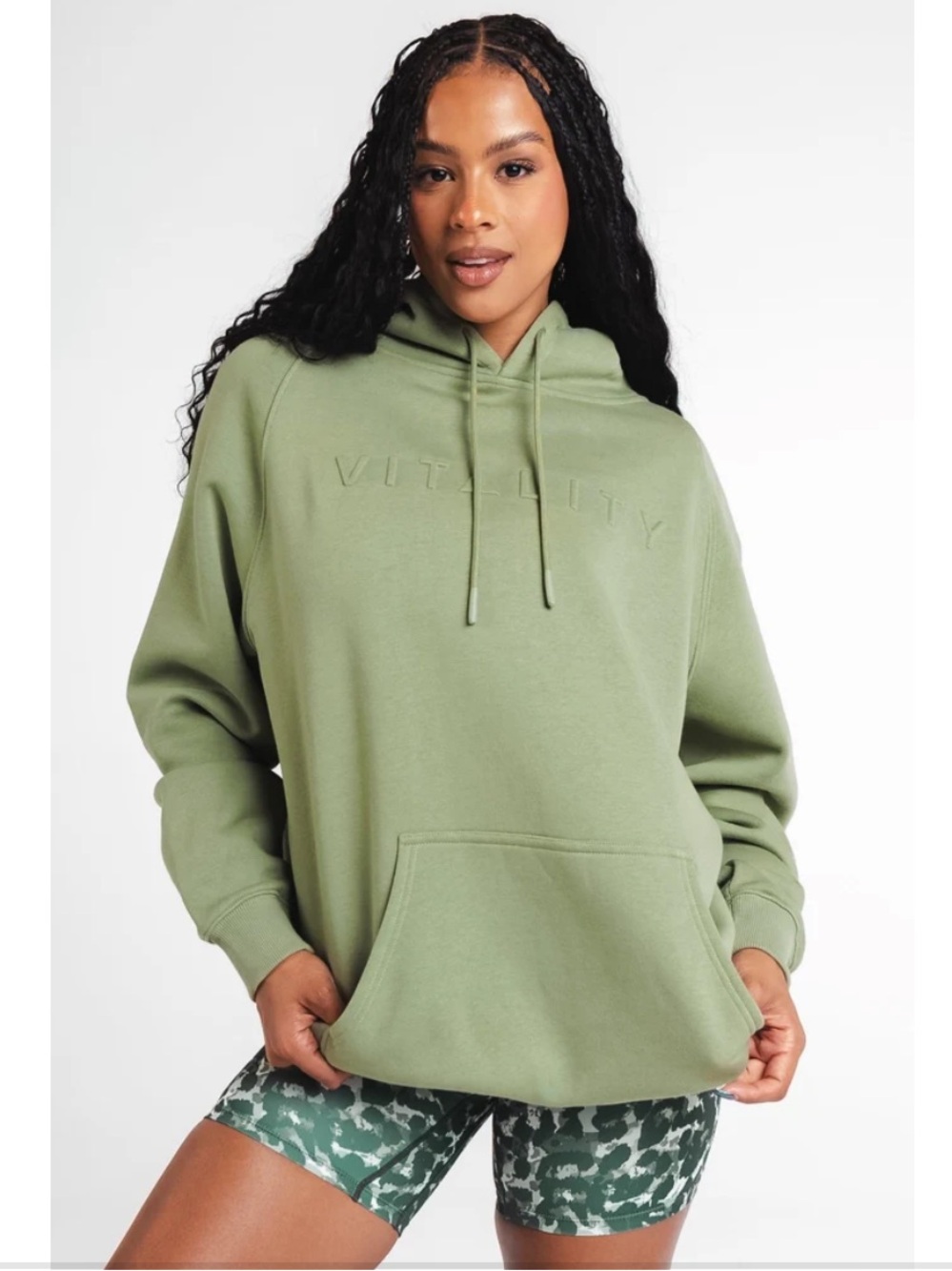 Vitality Maker Uni Hoodie - Matcha